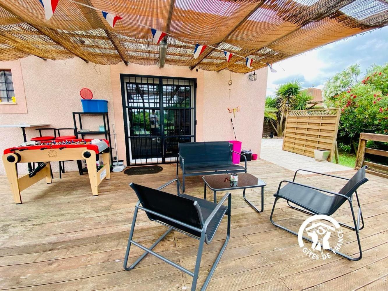 Le Cosy Occitan Villa Chaleureuse Independante Baignoire Terrasse Jardin Каркасон Екстериор снимка